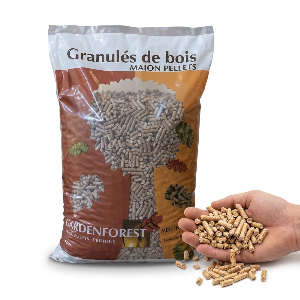 Chauffe au Bois — Pellet Ardenforest 100% résineux 70 sacs de 15 kg Tradition Bois