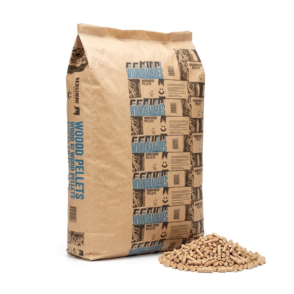 Chauffe au Bois — Pellet Badger Palette de 65 sacs de 15 kg Séchage Naturel