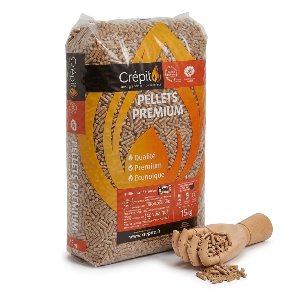 Chauffe au Bois — Granulés de bois BADGER Palette de 65 sacs de 15 kg Tradition Bois