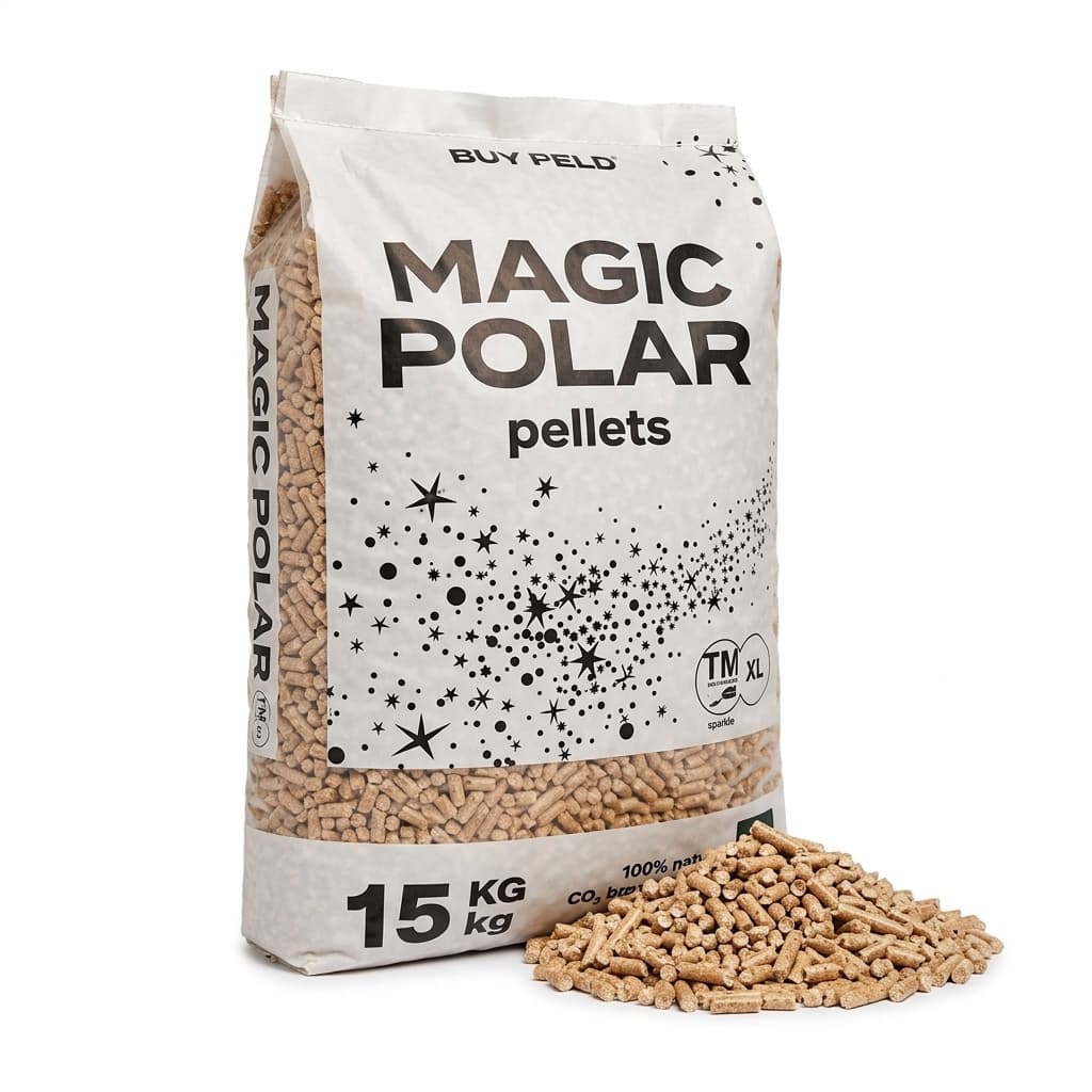 Chauffe au Bois — Pellet MAGIC POLAR Palette de 70 sacs de 15kg EN Plus A1 Forêt Française