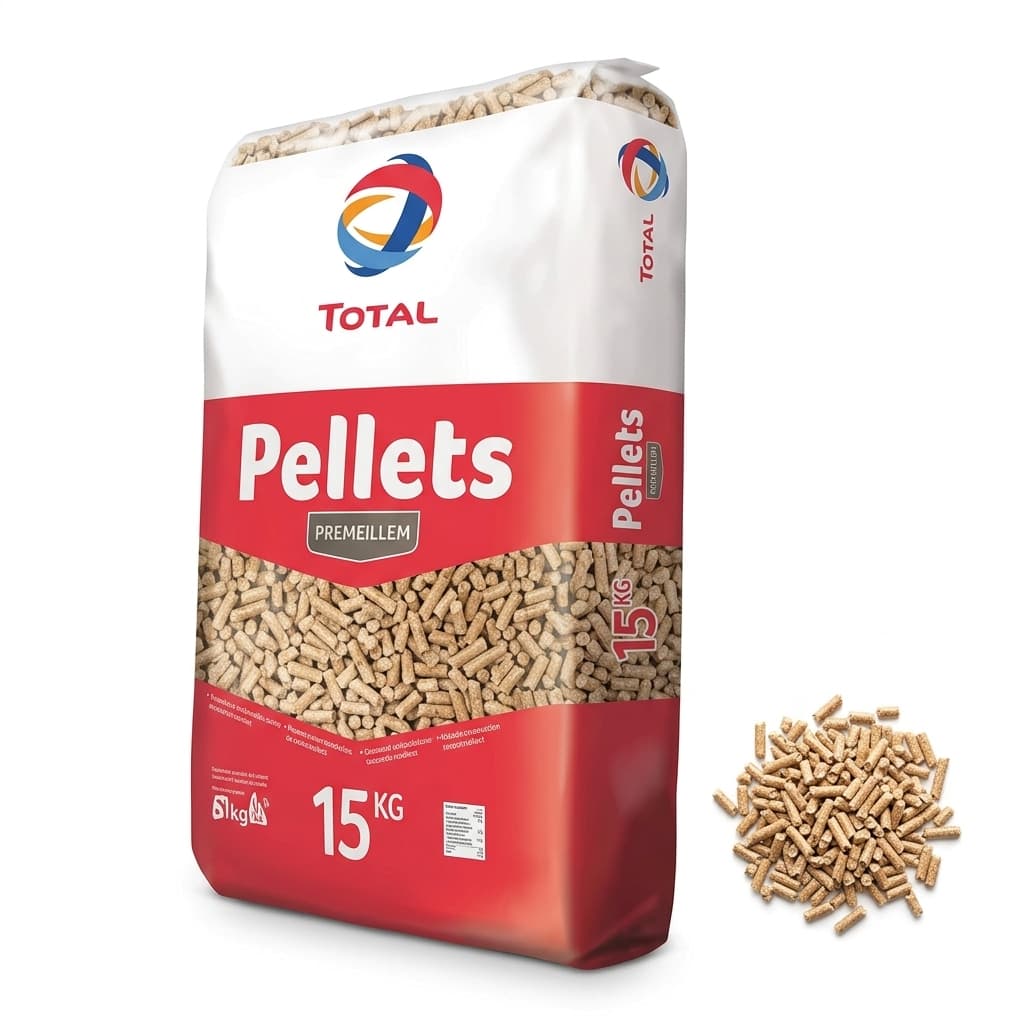 Chauffe au Bois — Pellet Total Premium Palette de 66 sacs de 15 kg Artisan Français